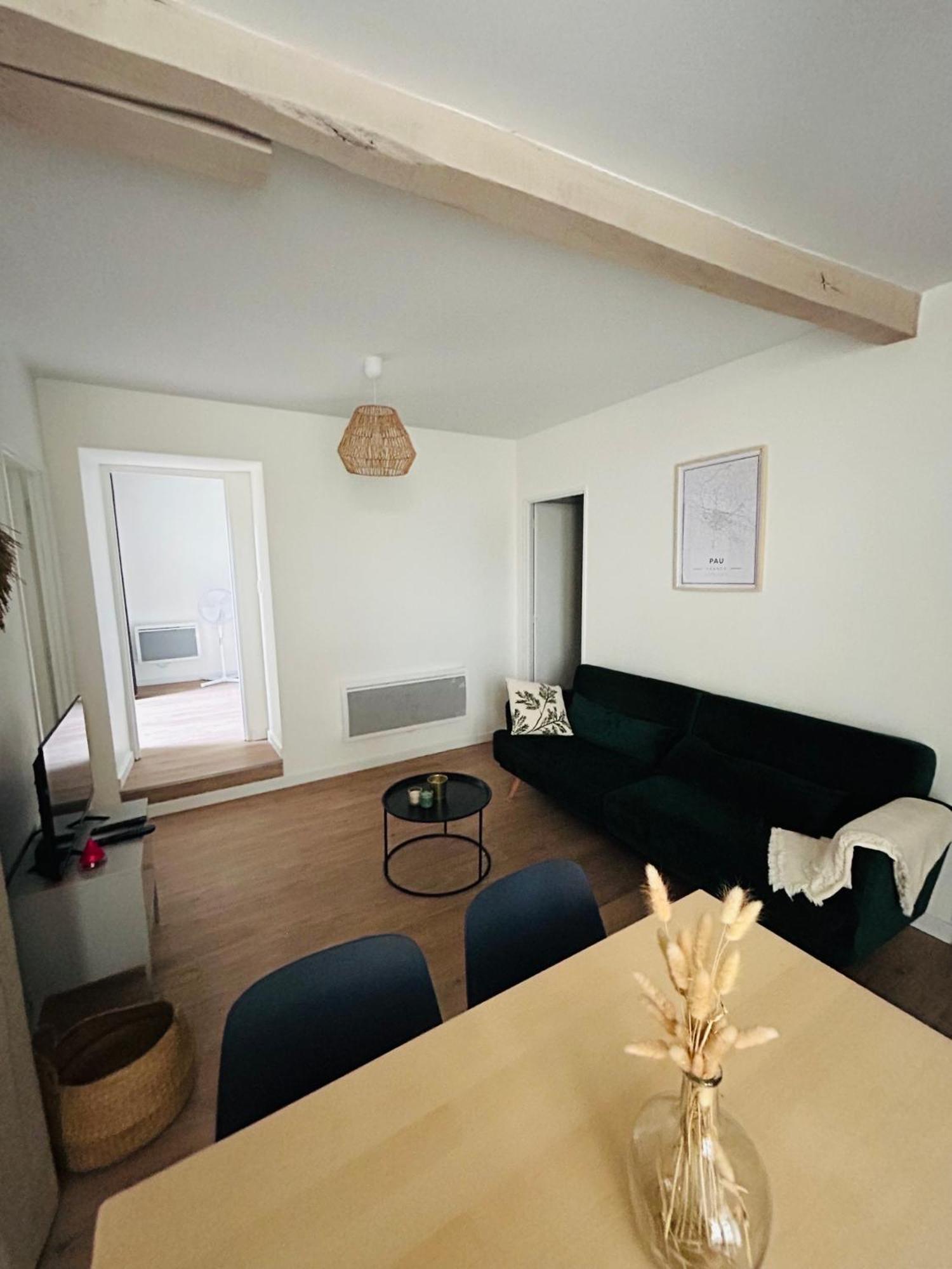 Le Patio : Appartement Chic 3 Chambres Au Coeur De Pau Εξωτερικό φωτογραφία